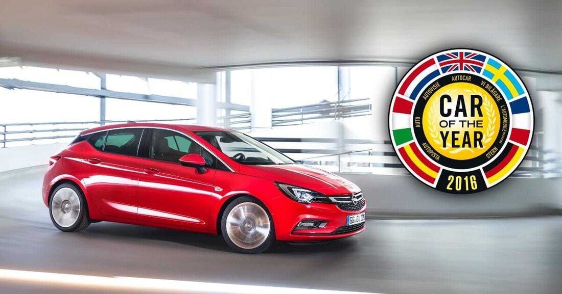 Der neue Opel Astra hat einen der renommiertesten Titel der Automobilbranche gewonnen: Er ist „Auto des Jahres 2016“. Die 58-köpfige Fachjury mit Automobiljournalisten aus 22 europäischen Ländern verlieh dem Astra insgesamt 309 Punkte. Der Volvo XC90 und der Mazda MX-5 erreichten 294 beziehungsweise 202 Punkte. Opel Group CEO Dr. Karl-Thomas Neumann nahm den „Car of the Year 2016”-Award am Vorabend des ersten Pressetages des 86. Genfer Automobilsalons von Jury-Präsident Hakan Matson entgegen.