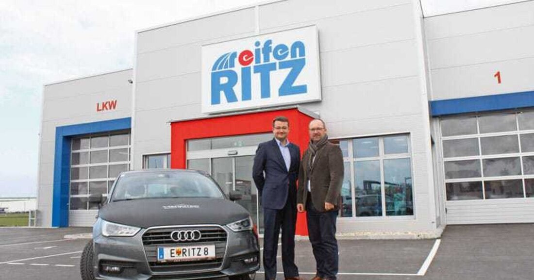 Christoph Leszkovich, GF von Reifen Ritz, setzt in all seinen Betrieben auf optimalen Kundenservice und beste Qualität. Seine Kooperation mit Apollo-Vredestein-GF Thomas Körpert bezeichnet er als „Musterbeispiel, wie Zusammenarbeit funktioniert“.von Wolfgang bauer