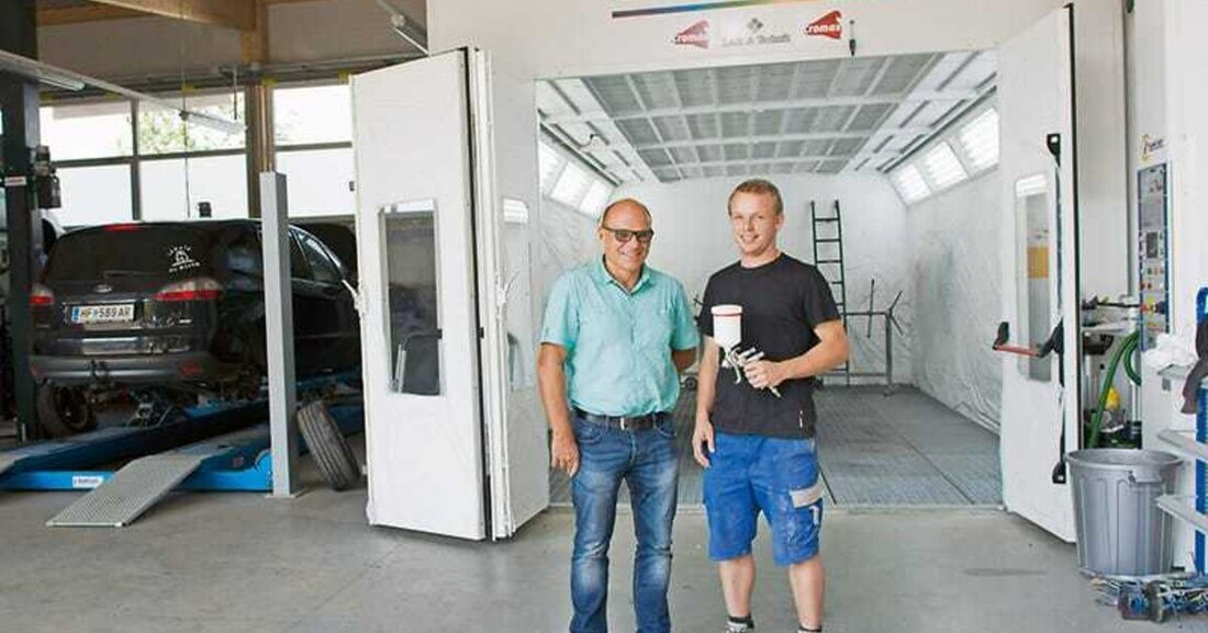 Jürgen Handler hat sich selbstständig gemacht und einen komplett neuen Betrieb aus dem Boden gestampft. Der motivierte Steirer nutzte die Erfahrungen der Firma Kastner, um seine neue Lackkabine ohne Zeitaufschub in Betrieb nehmen zu können.