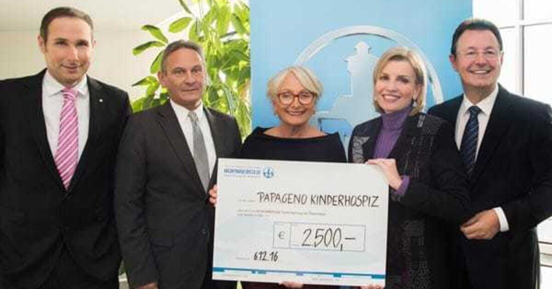 Rechtzeitig vor Weihnachten bewiesen Mitarbeiter der Nürnberger und der Garanta Versicherung ihr soziales Engagement.  