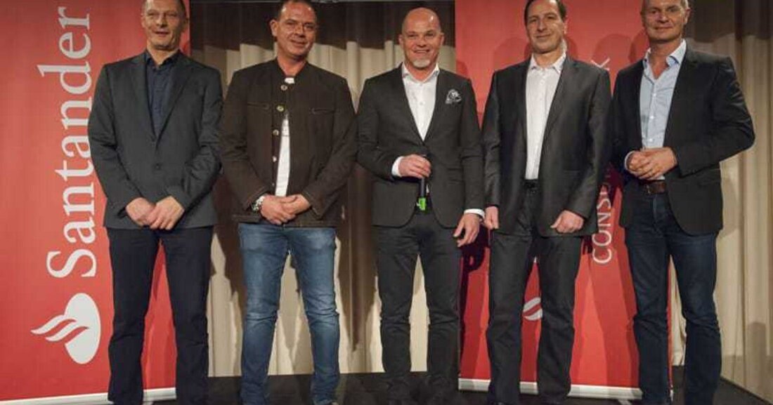 Die Santander Consumer Bank zeichnete die erfolgreichsten Verkäufer ihrer Kfz-Händlerpartner aus.