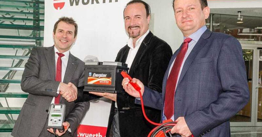 Da sich Würth als Exklusiv-Lieferant von Energizer Starterbatterien für ARBÖ Prüfzentren seit vier Jahren bewährt, wurde die Partnerschaft nun vertraglich verlängert.