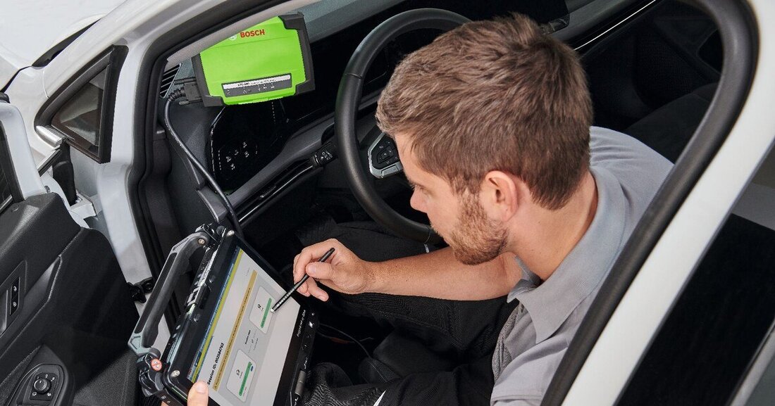 Der neue Bosch Remote Diagnostics Service „On Demand“ erhöht die Servicebereitschaft der Werkstatt.