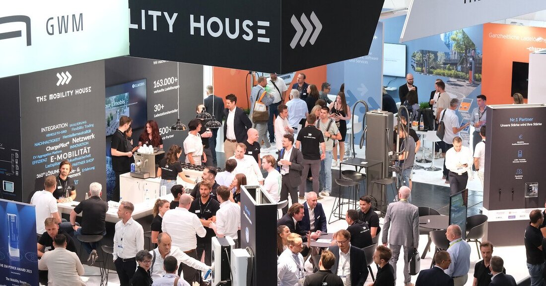 Die Fachmesse für Elektromobilität und Ladeinfrastruktur Power2Drive Europe 2023 in München war bestens besucht.