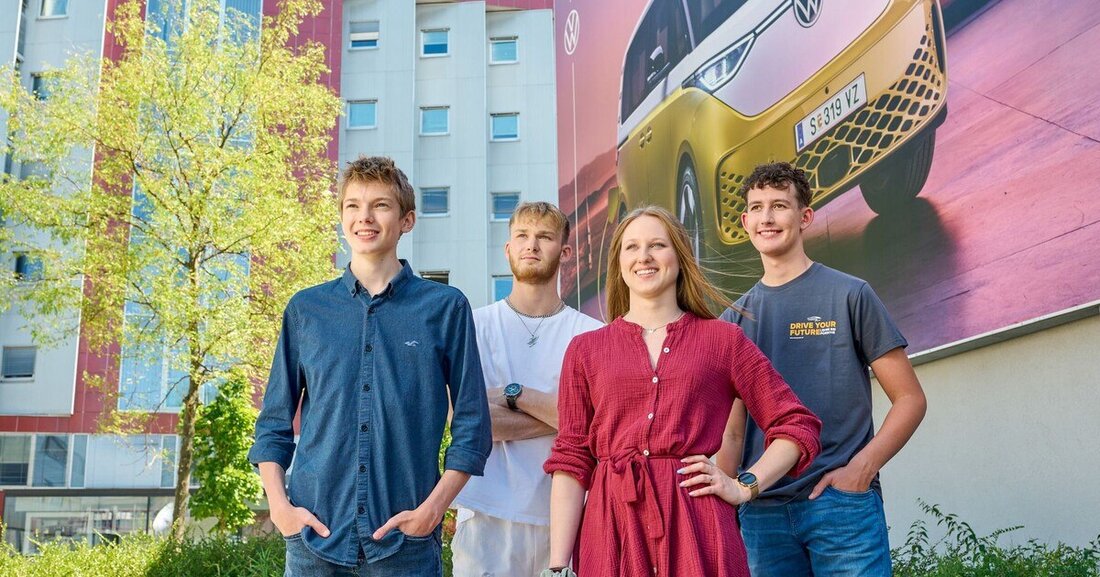 200 Talente, darunter 50 Mädchen, starten im August und September ihre Ausbildung bei der Porsche Holding Salzburg.