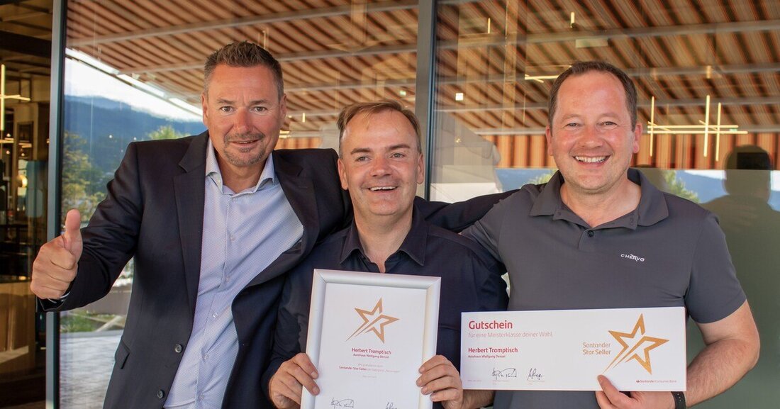 Der Finanzdienstleister zeichnete die besten Auto- und Motorradverkäufer des vergangenen Jahres in fünf Kategorien aus.