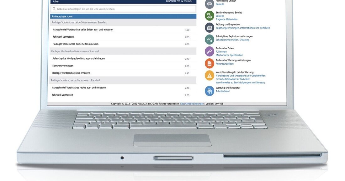 Alldata bringt das Zusatzprodukt „Labour Time“ auf den Markt, das einen schnellen Zugriff auf OEM-Richtzeiten ermöglicht.
