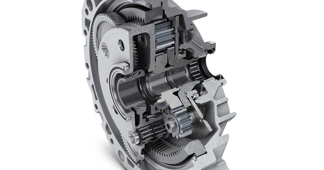 Schaeffler stellt ein Getriebe für elektrische Antriebe vor, das in den Werken in Herzogenaurach und Bühl produziert wird.
