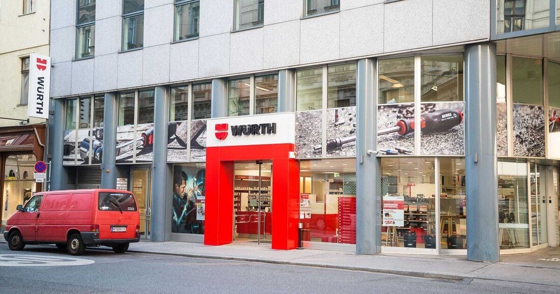 Montageprofi Würth eröffnete in Wien Mariahilf sein 52. Kundenzentrum.