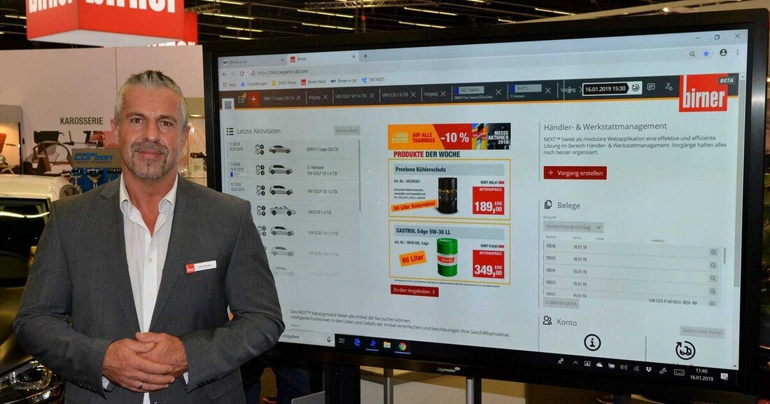 Birner präsentiert auf der AutoZum gleich drei neue Digitallösungen für einen effizienteren Werkstattalltag.