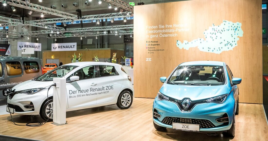 Im Jänner 2020 war jedes vierte, neu zugelassene E-Auto ein Renault Zoe. Der Trend folgt den letzten Jahren.