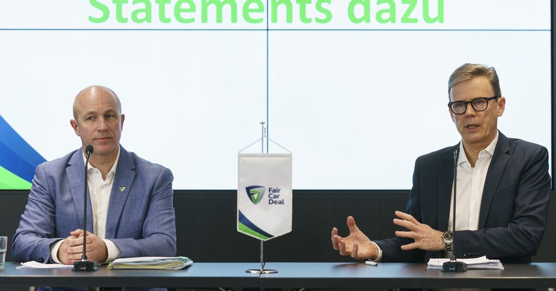 Markus Auferbauer präsentiert in Wien eine neue Onlineplattform, auf der Endkunden ihren Gebrauchtwagen verkaufen können. Ziel: Dem heimischen Autofachhandel mehr Autos zukommen zu lassen. 