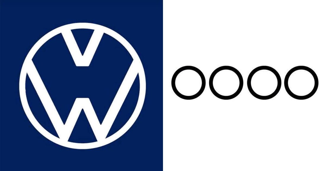 Der Volkswagen-Konzern setzt auf Abstandhalten. Das spiegeln auch die aktuellen Logo-Veränderungen wider. Auf allen Kanälen wird Social Distancing getrommelt.