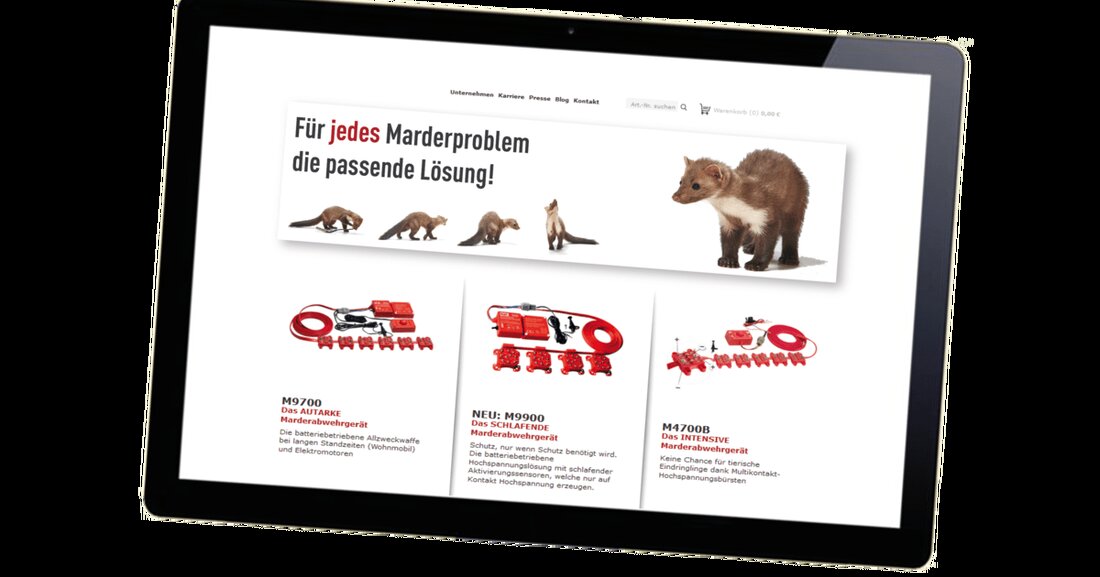K&K Marderabwehr setzt gerade jetzt auf Zusammenhalt. Er bietet Händlern aufbereitete Produktdaten und stellt darüber hinaus individuell gestaltete, digitale Werbemittel für die jeweiligen Onlineshops kostenlos zur Verfügung.  