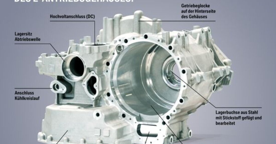 Das BMW Werk Steyr fertigt exklusiv sämtliche Gehäuse des E-Antriebs des neuen BMW iX3.