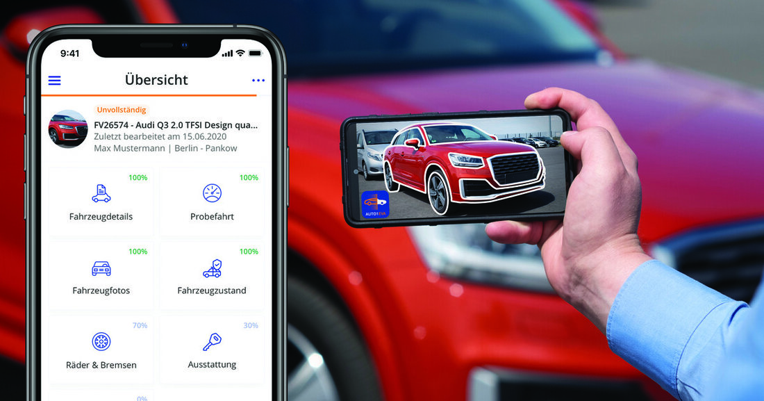 Eine neue App soll die Fahrzeughereinnahme erleichtern - für Betriebe und Nutzer.