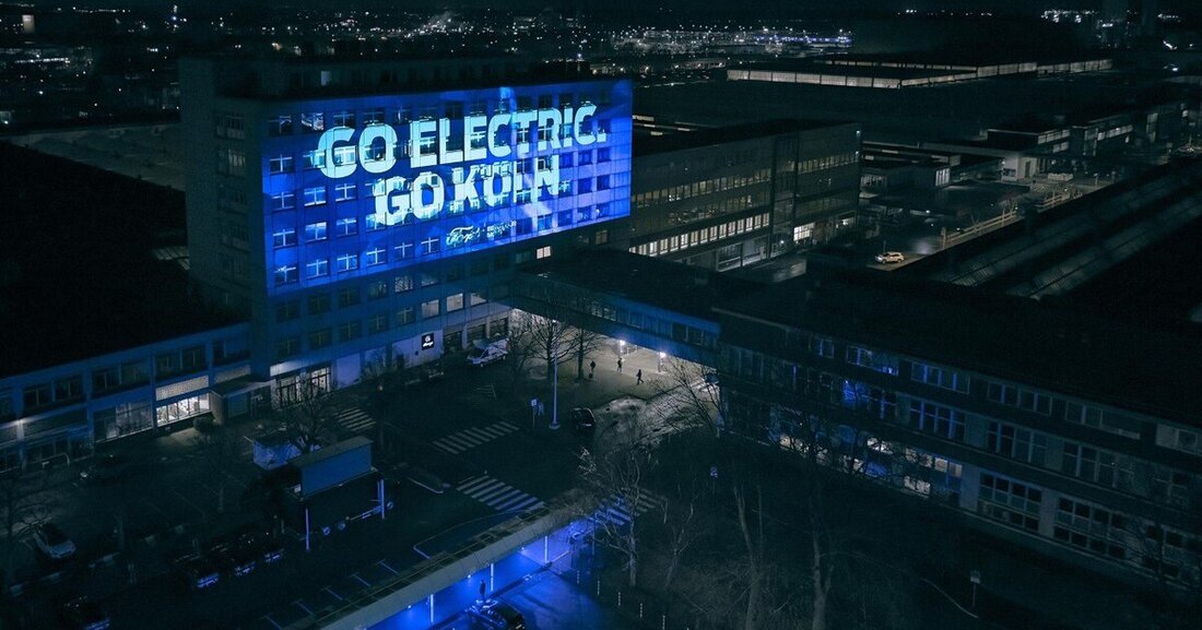 Der Ford-Standort in Köln wird zum Dreh- und Angelpunkt in der Elektrifizierungsstrategie für Europa. 