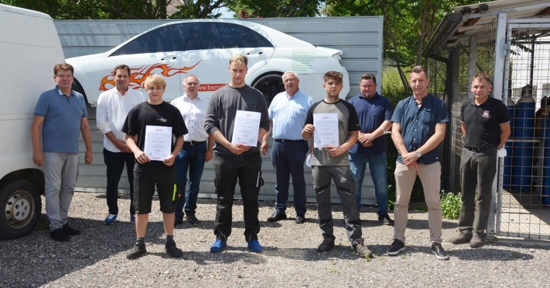 Die Burgenländer haben ihre besten Lehrlinge ausgezeichnet. Die beiden Erstplatzierten in den jeweiligen Fachbereichen Karosseriebau und Kfz-Technik fahren zur Staatsmeisterschaft nach Wien. 
