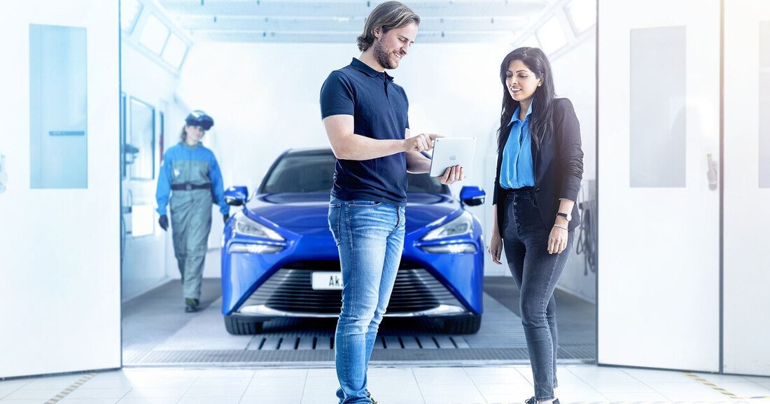 AkzoNobel präsentiert auch für 2022 ein umfangreiches Schulungsangebot. Neben Wirtschaftlichkeit und Energieeffizienz spielen Themen wie Arbeitsqualität und Sicherheit eine große Rolle. 