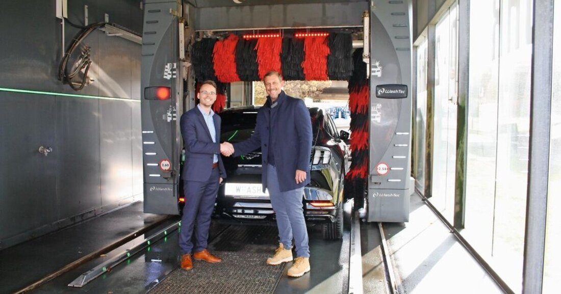 Waschanlagen des Premium-Herstellers Washtec können fortan auch gemietet werden: Ein neues Finanzierungsmodell, bei dem sich die Kosten nach den Umsätzen richten, spricht gerade auch Kunden aus der Autobranche an. 