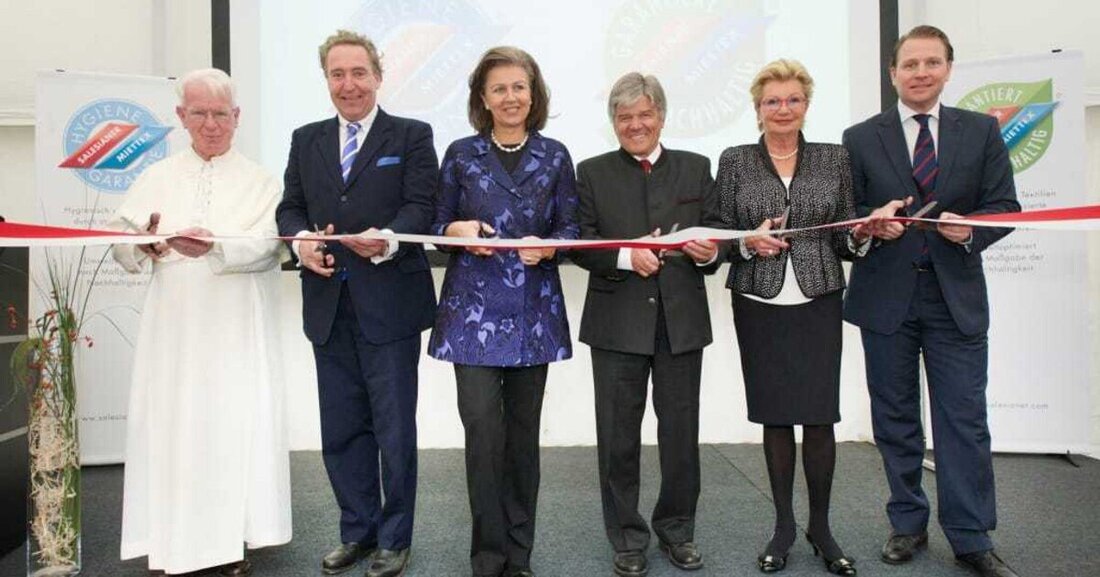 Salesianer Miettex eröffnete seine neueste High-Tech-Wäscherei für den Einzugsbereich Westösterreich.