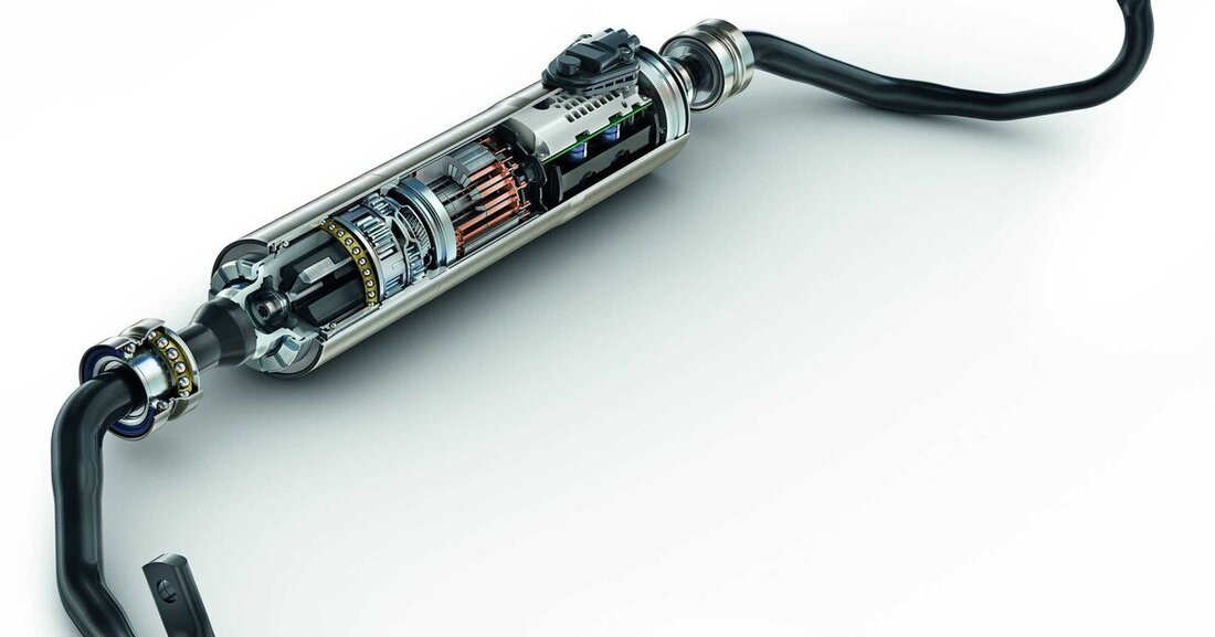 Mit der Serienfertigung eines elektromechanischen Wankstabilisators will Schaeffler die Fahrwerkstechnik revolutionieren.