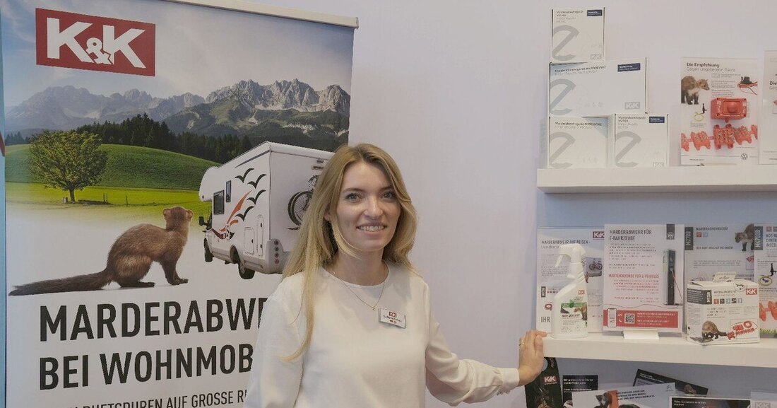 Der Spezialist für die Vorbeugung von Marderschäden präsentierte sein Portfolio von wirkungsvollen Abwehrmaßnahmen.