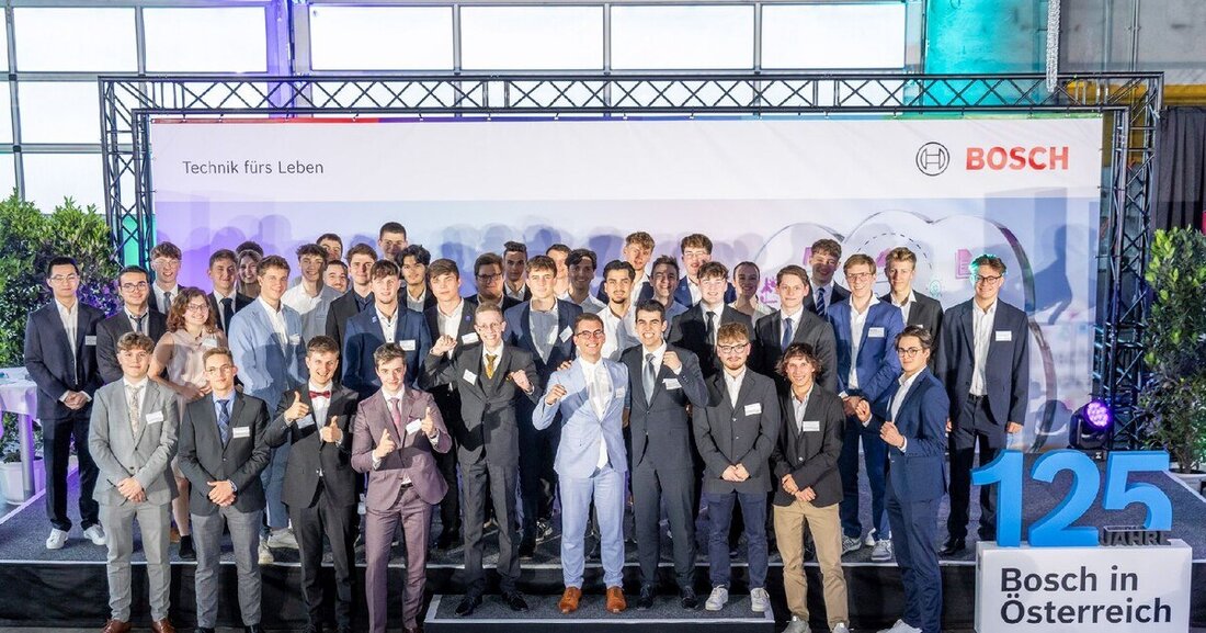 Die HTL-Abschlussklassen können bis 10. Januar 2025 ihre Diplomarbeitsprojekte zum Bosch Innovationspreis anmelden.