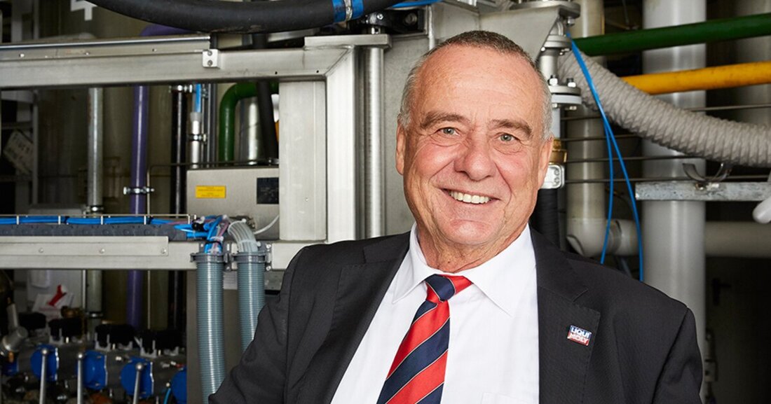 Ernst Prost, der ehemalige Geschäftsführer von Liqui Moly, in seinem Abschiedsinterview bevor er in den Ruhestand wechselt.