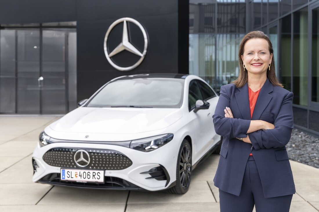 Mit 1. November 2025 übernimmt Agnieszka Kühn die Geschäftsführung und die Position CEO der Mercedes-Benz Österreich in Salzburg.