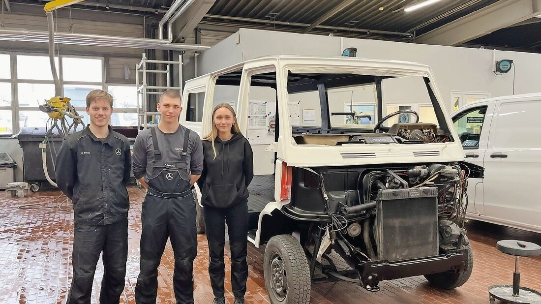 Mit dem Restaurierungsprojekt „Adelheid“ zeigten die Lehrlinge bei Pappas Wiener Neudorf, dass sie handwerkliches Geschick und jugendlichen Ehrgeiz unter einen Hut bringen können.