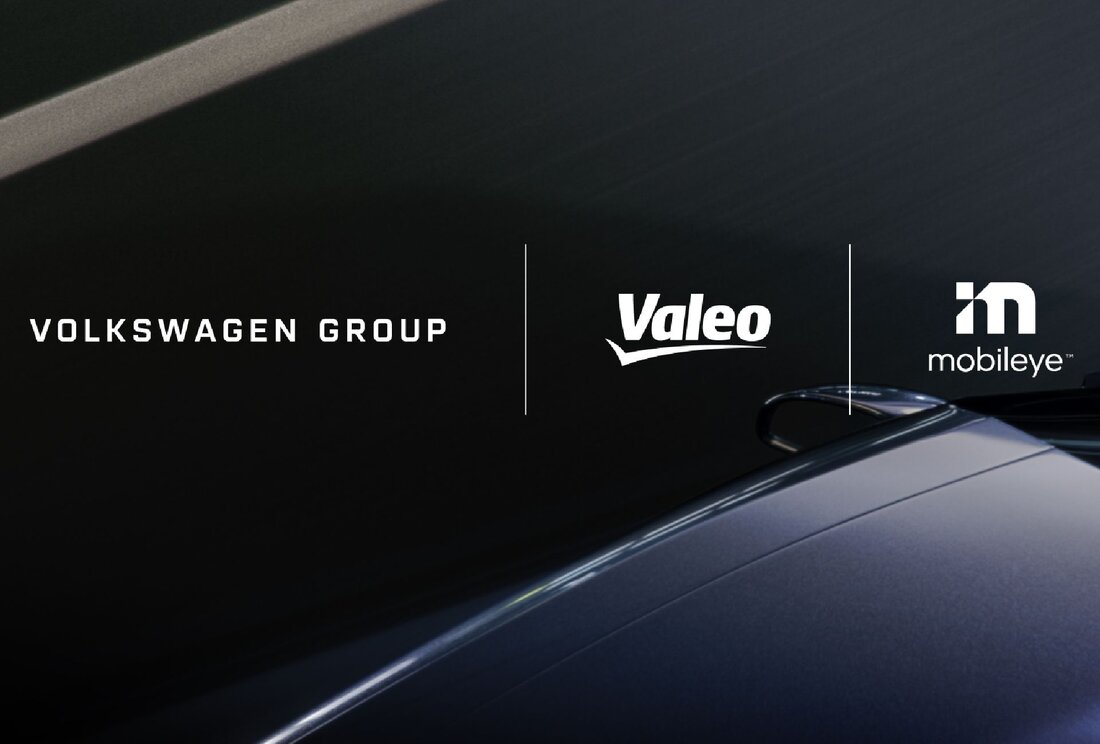 Der Volkswagen Konzern kooperiert mit den Unternehmen Valeo und Mobileye zur Verbesserung der Fahrerassistenzsysteme in zukünftigen MQB-Fahrzeugen.