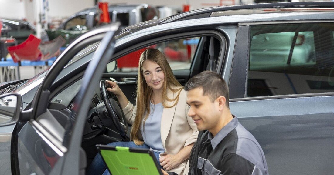Bosch bietet eine neutrale Bewertung durch das Auswerten der Daten aus den Fahrzeugsteuergeräten an.