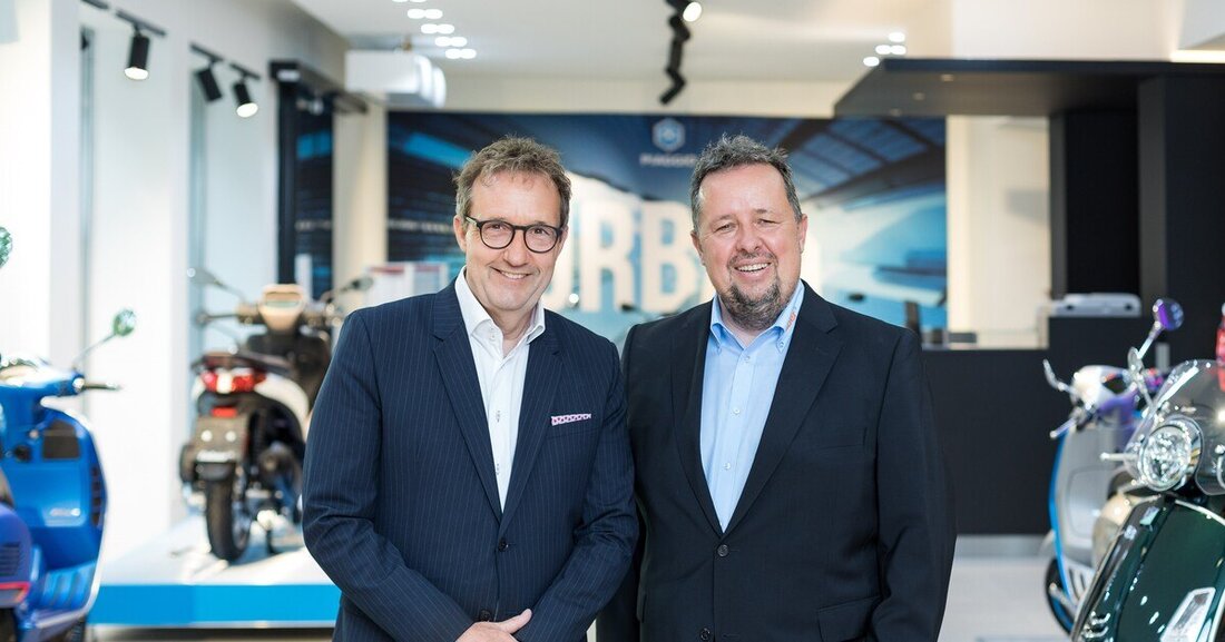 Die Faber GmbH ist österreichischer Generalimporteur der italienischen Zweiradmarken Piaggio, Vespa und Moto Guzzi.