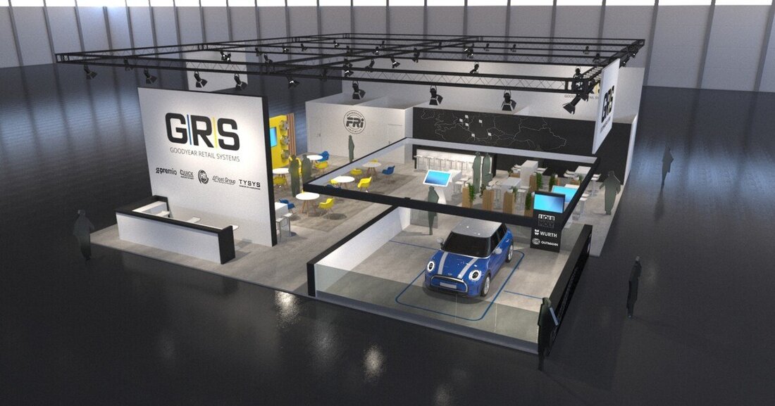 Goodyear Retail Systems präsentiert auf "The Tire Cologne" sein neues Partnerkonzept Premio.