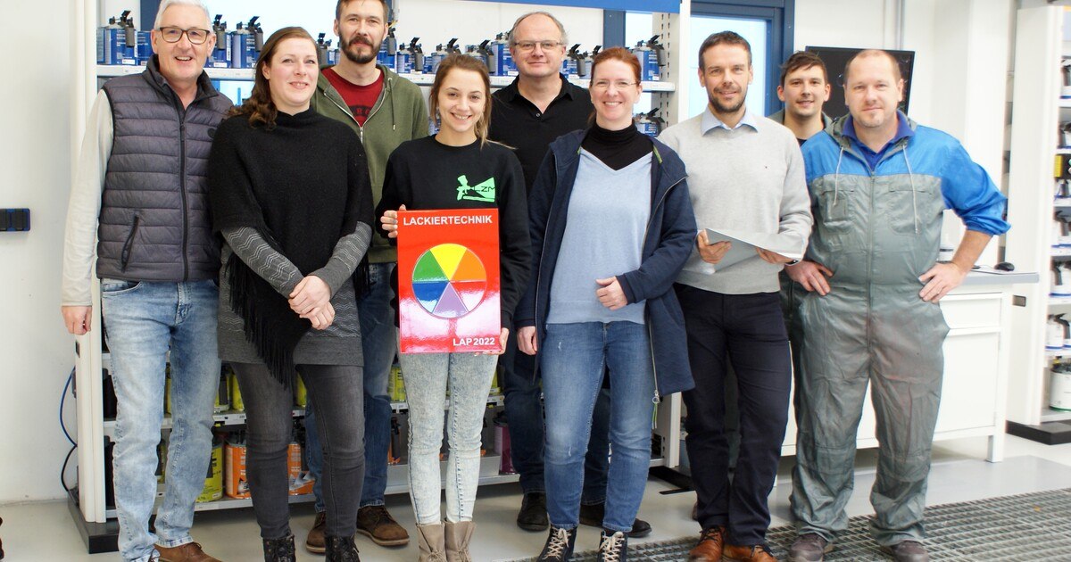 Neue Praxisaufgabe für angehende Lackierer*innen