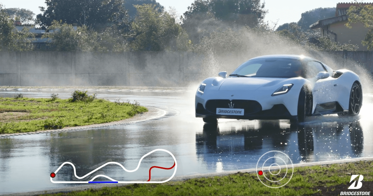 Quertreiben im Nassen für mehr Sicherheit