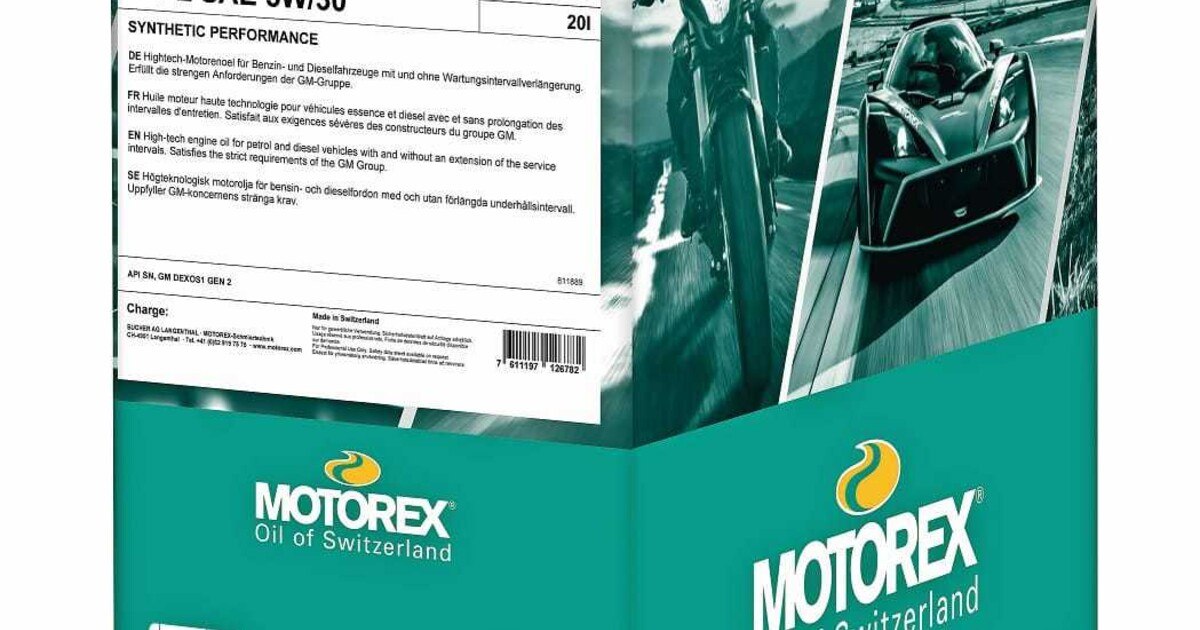Innovative Verpackung von Motorex