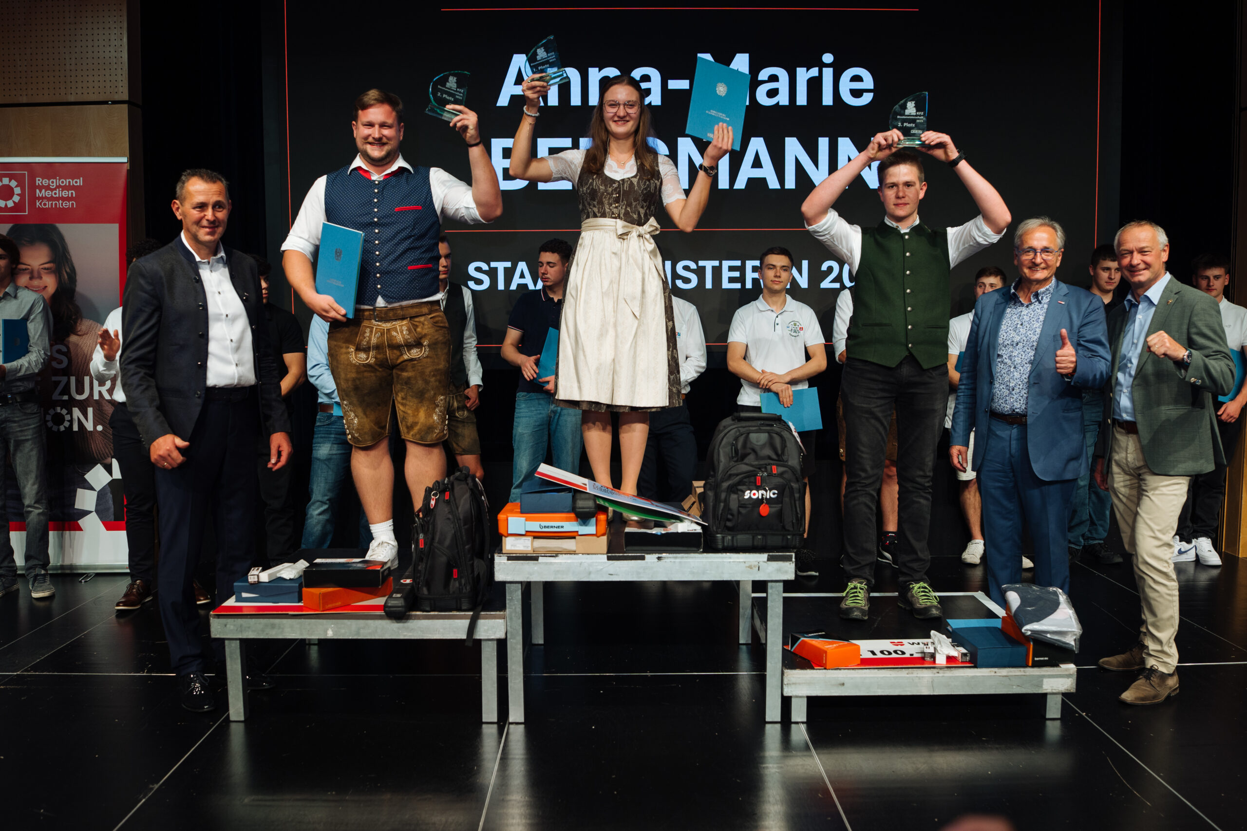 Kärntner Doppelsieg bei Staatsmeisterschaft der Kfz-Technik