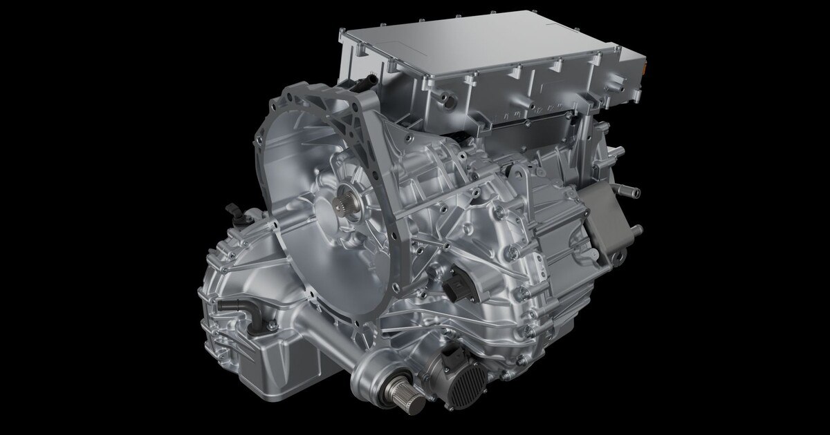 Magna baut Hybridantrieb