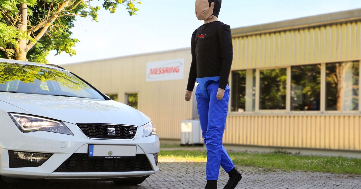 Wenn der Dummy auf die Straße springt