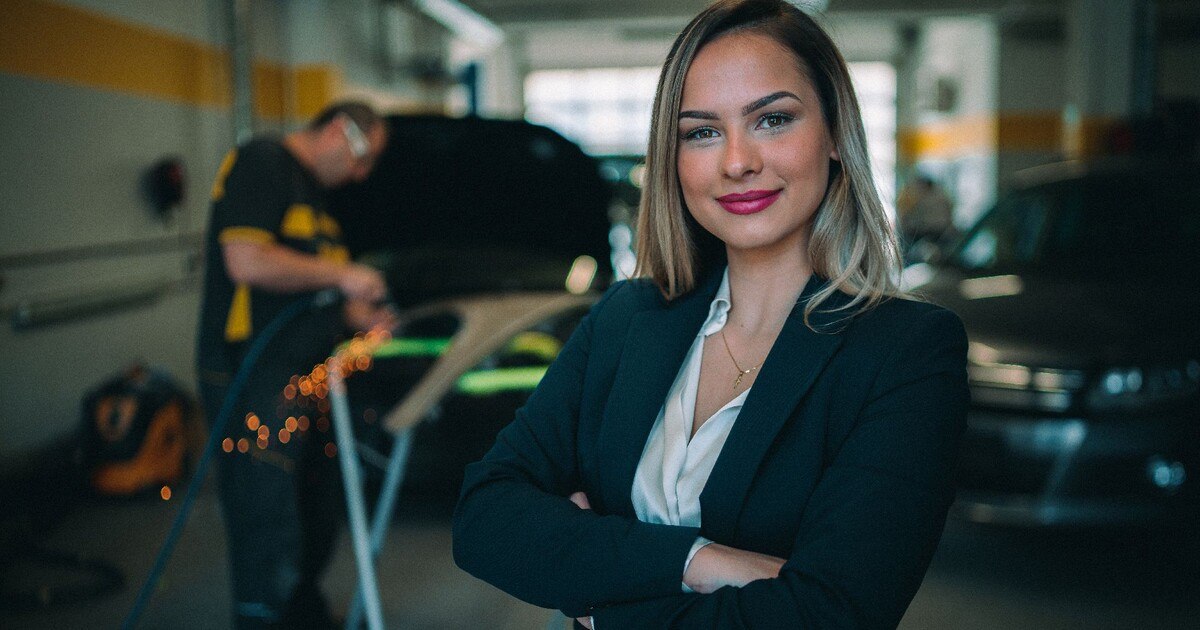 Erste Franchisepartnerin bei Lucky Car